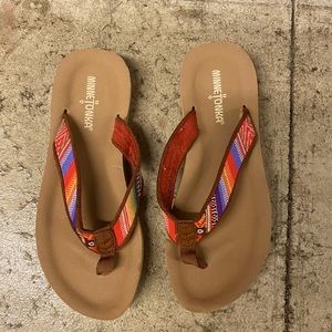 Minnetonka sandals in size 7. New…never worn.